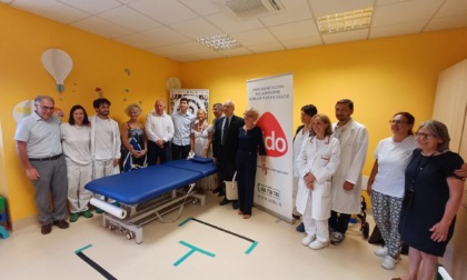Donato un lettino Tipo Bobath al Centro di Riabilitazione Pediatrica di Imperia