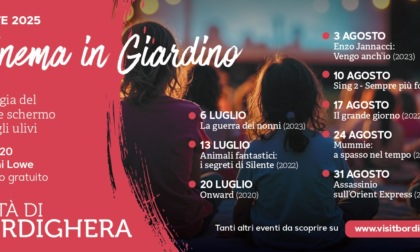 Torna "Cinema in giardino"
