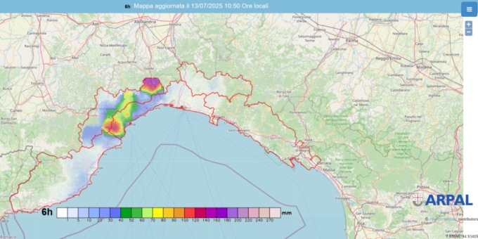 Allerta meteo prolungata fino alle 19