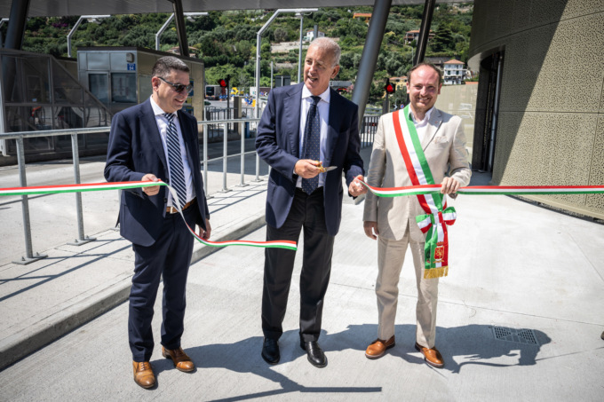Inaugurata oggi la nuova barriera autostradale di Ventimiglia