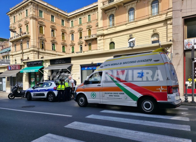 Donna di 30 anni investita da un’auto a Sanremo