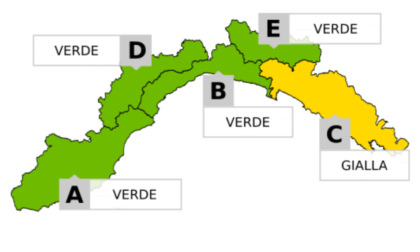 Allerta  per temporali  in Liguria, ma non ovunque