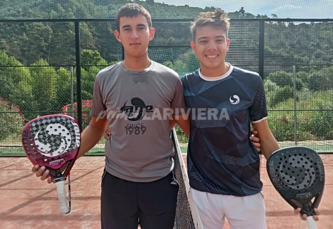 Padel: due atleti del Tennis club Dolceacqua alla Coppa delle Regioni under 16/18
