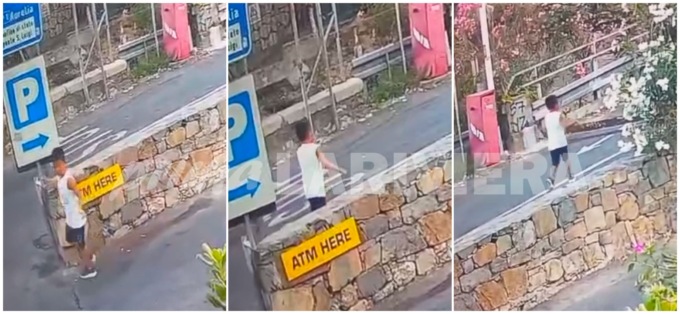 In un video gli ultimi istanti prima della scomparsa del piccolo Alain