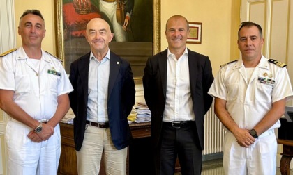 Visita in Comune del contrammiraglio Antonio Ranieri