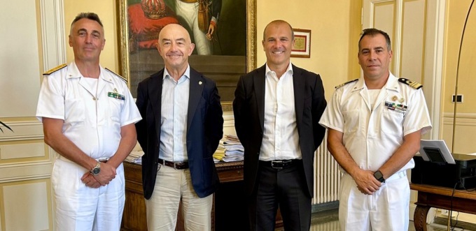 Visita in Comune del contrammiraglio Antonio Ranieri