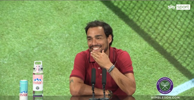 Fabio Fognini: ufficiale l’addio al tennis: “To say goodbye… qui a Wilbledon è il posto migliore per dirlo”