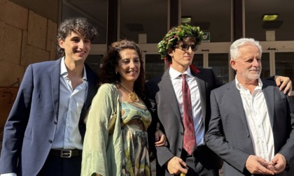 Un altro medico nella famiglia Verda: si è laureato Filippo