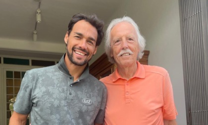 Fabio Fognini al Torneo di beneficenza "Coppa Lions Club Sanremo Host"