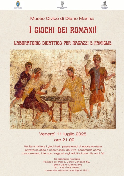 Nuovo laboratorio didattico al Museo Civico di Diano Marina