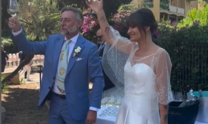 L'ex sindaco Giacomo Pallanca ha sposato la sua Clara