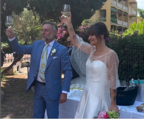 L’ex sindaco Giacomo Pallanca ha sposato la sua Clara