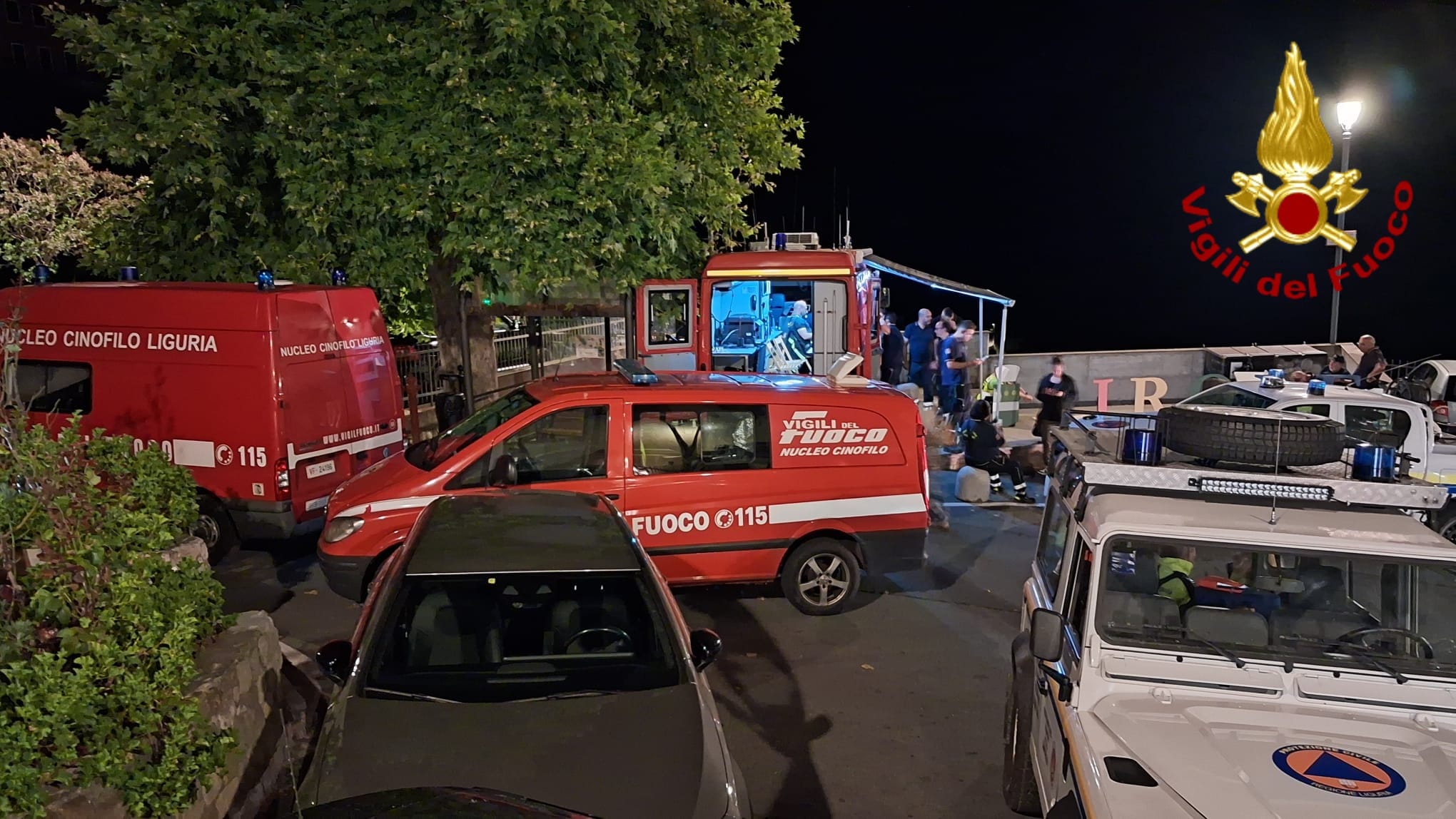 ricerca persona generica vigili del fuoco scomparsa