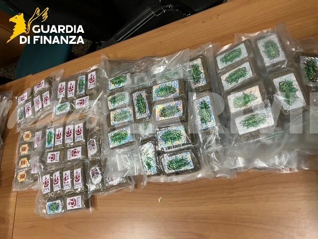 sequestro cocaina hascisc hashish ventimiglia guardia di finanza due donne arrestate_02