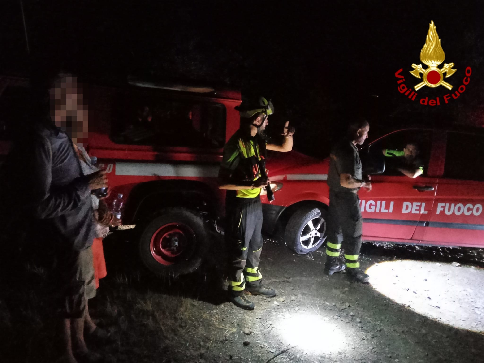 vigili del fuoco ricerche scomparso coppia dispersa dispersi notturna rocchetta nervina_02
