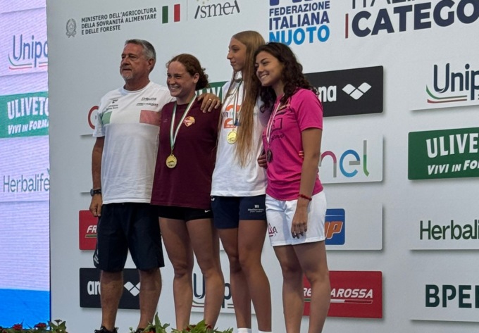 Nuoto: l’imperiese Anna Balbis campionessa italiana nei 100 Rana Juniores