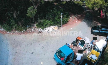 Discariche abusive, raffica di sanzioni a Ventimiglia grazie alle telecamere