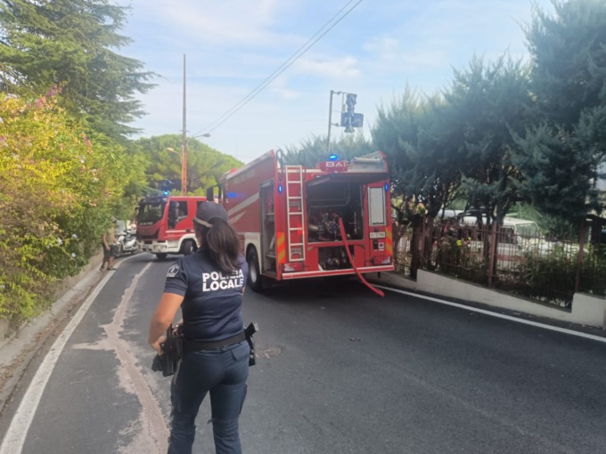 Fuoco in un magazzino dell’hotel Nyala