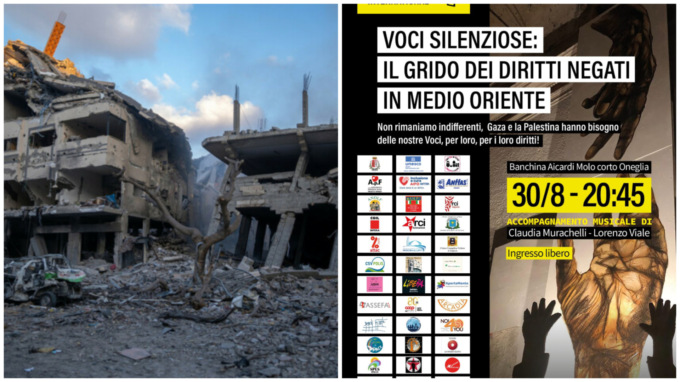 “Diritti negati in Medio Oriente”. In Banchina Aicardi un appuntamento su Gaza e Palestina