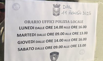 Nuovi orari di apertura al pubblico per la polizia locale di Vallecrosia