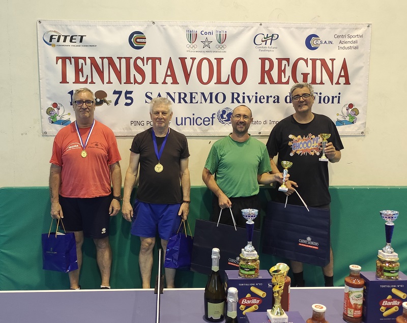 Podio Singolare Veterani - A