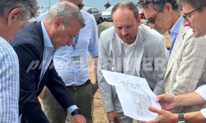Sopralluogo del sindaco di Ventimiglia e Anas sulla nuova Porta d'Italia