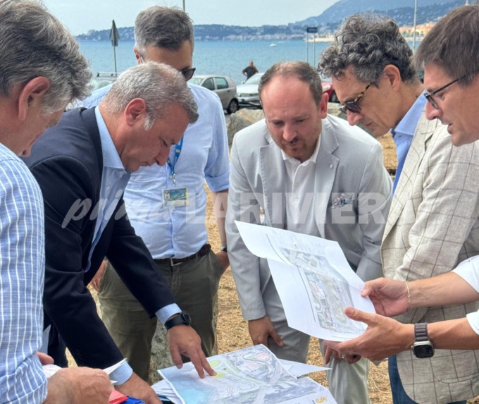 Sopralluogo del sindaco di Ventimiglia e Anas sulla nuova Porta d’Italia