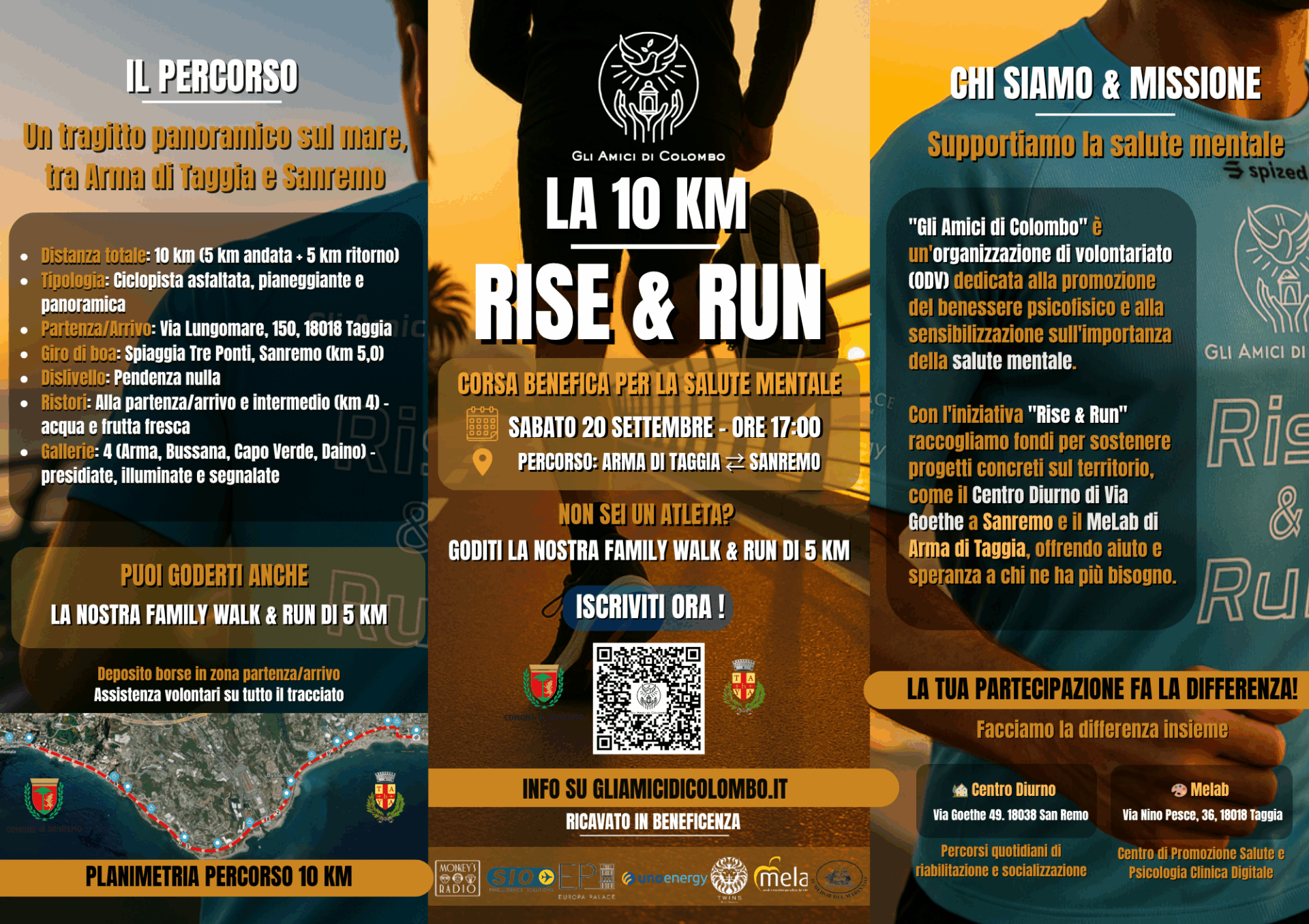 Trifolds Rise & Run - Gli Amici di Colombo
