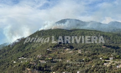 Incendio a San Romolo: in corso la bonifica