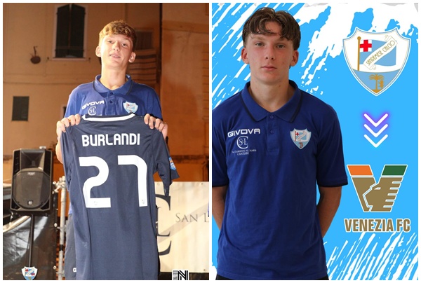 Il talento Sanremese Alessandro Burlandi acquistato dal Venezia