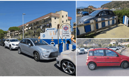 Soste selvagge in via Lamboglia a Ventimiglia, gli abitanti chiedono più controlli dei vigili