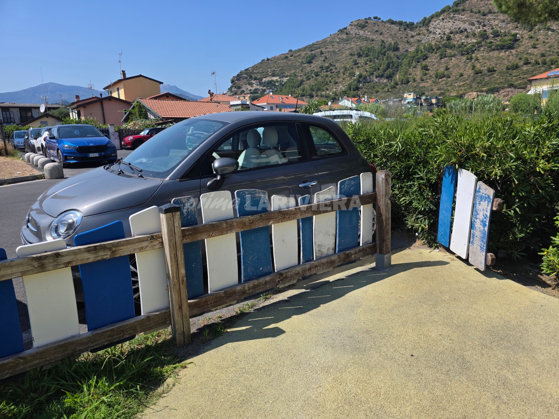 via lamboglia nervia parcheggio soste selvagge ventimiglia
