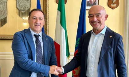 Il Prefetto Giaccari incontro il sindaco di Sanremo Mager