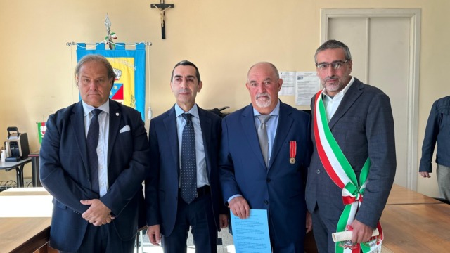 A Pietrabruna il conferimento della cittadinanza onoraria a Domenico Gatti