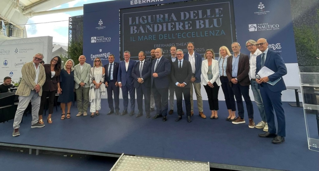 Santo Stefano al Mare, Bandiera Blu, al Salone Nautico di Genova