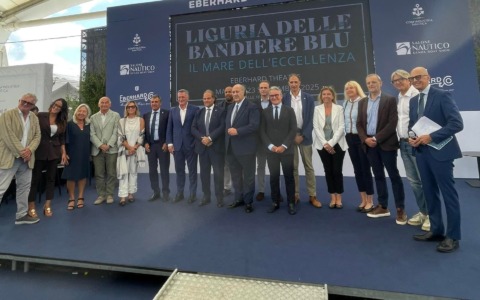 Santo Stefano al Mare, Bandiera Blu, al Salone Nautico di Genova