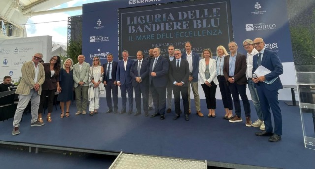 Santo Stefano al Mare, Bandiera Blu, al Salone Nautico di Genova