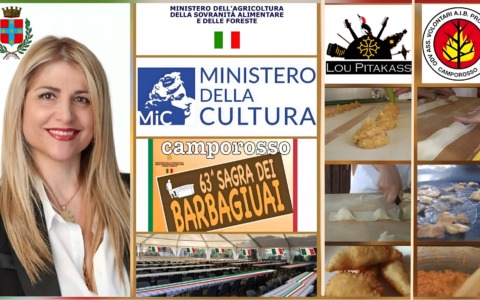 Camporosso candida con i barbagiuai la cucina italiana Patrimonio dell’Unesco