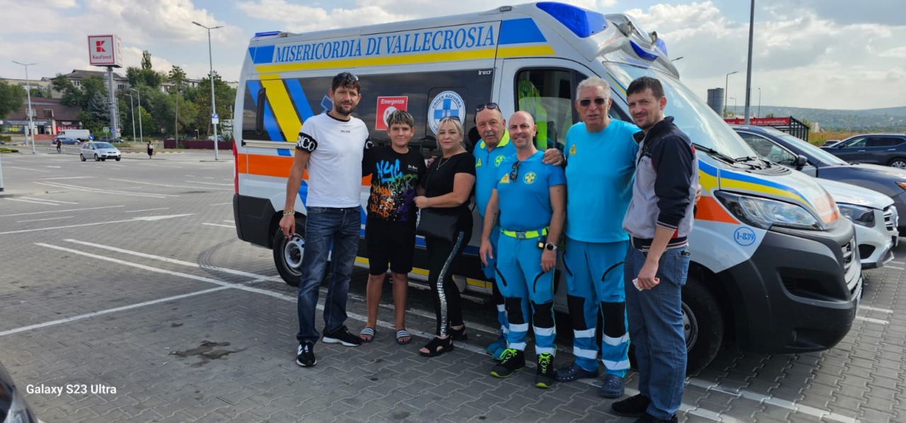 Donna moldava gravemente malata fa ritorno nella sua terra grazie a un equipaggio della Misericordia