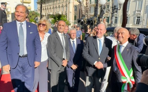 Visita del Principe Alberto II a “Stile Artigiano è di moda”