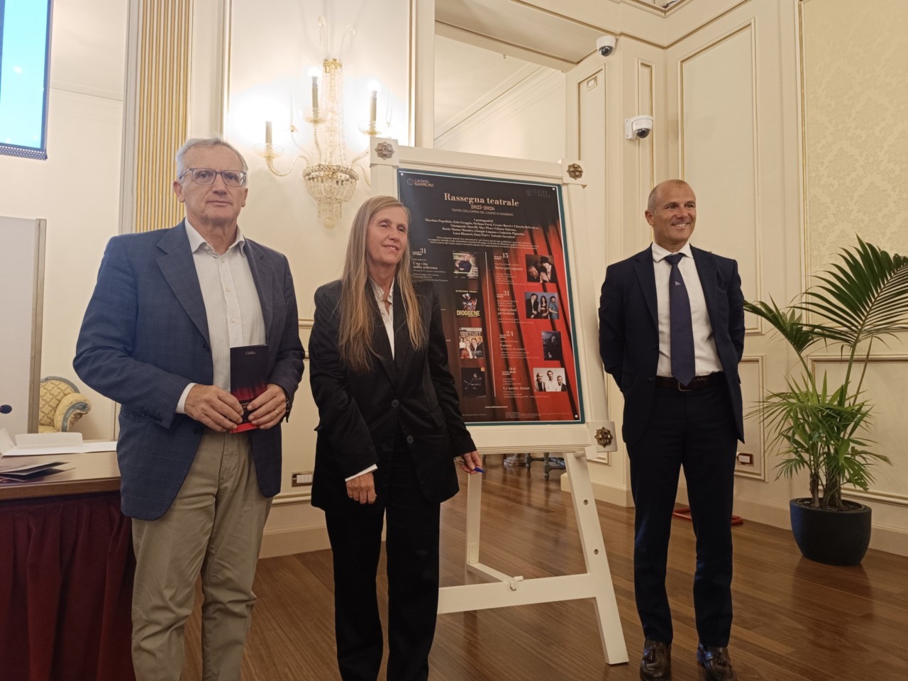 Casinò presenta la stagione teatrale. Si inizia il 31 ottobre con Ezio Greggio