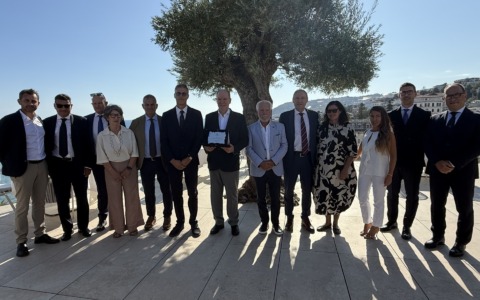Principe Alberto di Monaco incontra i rappresentanti di Confindustria
