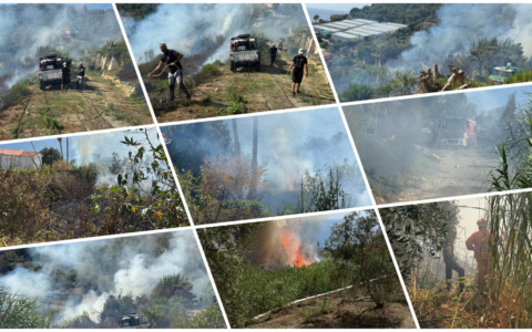 Incendio Pian di Poma: le immagini delle operazioni per domare le fiamme