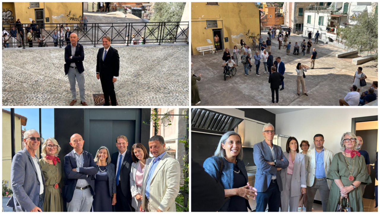 Inaugurata la nuova piazza Santa Brigida con il progetto “PINQUA”