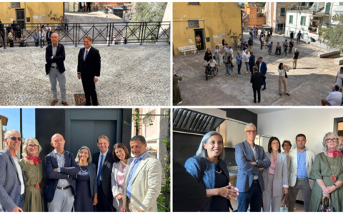 Inaugurata la nuova piazza Santa Brigida con il progetto “PINQUA”