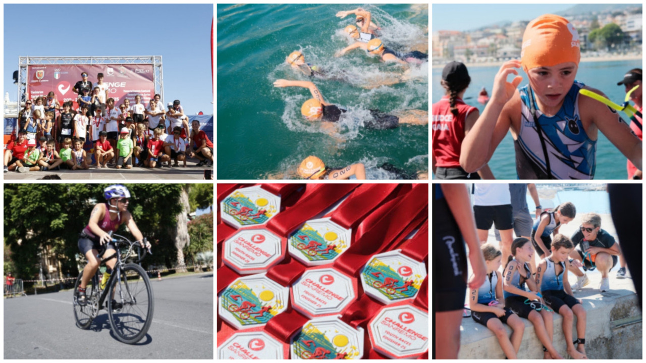 Ottanta giovani triatleti al Challenge Sanremo