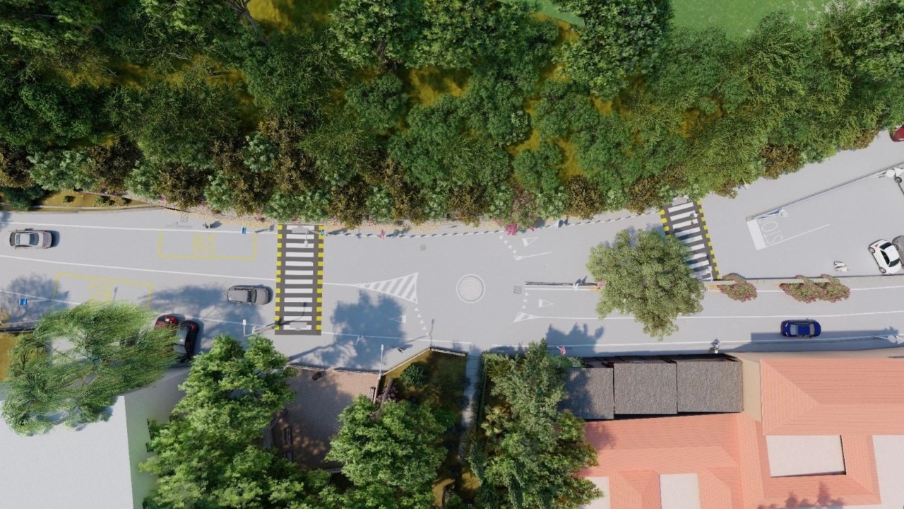 Via libera alla rotatoria della passeggiata Funtanin a Ventimiglia