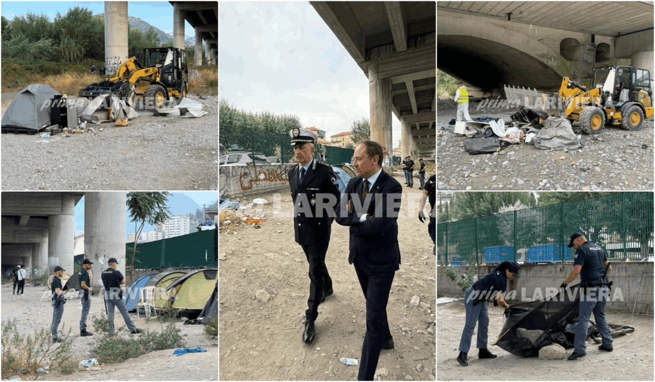 Ruspe in azione al campo Roya: portati in caserma 35 stranieri