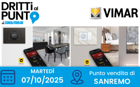Sei un impiantista? Partecipa a dritti al punto con Vimar