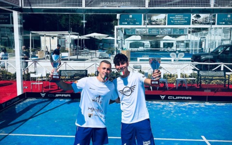 L’imperiese Pietro Giovannini campione italiano di padel
